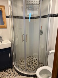 Nice big bathroom for a tiny house