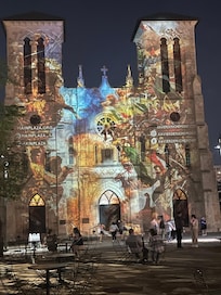 The Cathedral 4 blocks away.