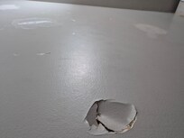 Punch hole in wall