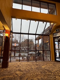 Main lobby area at Irwin Mountain Inn