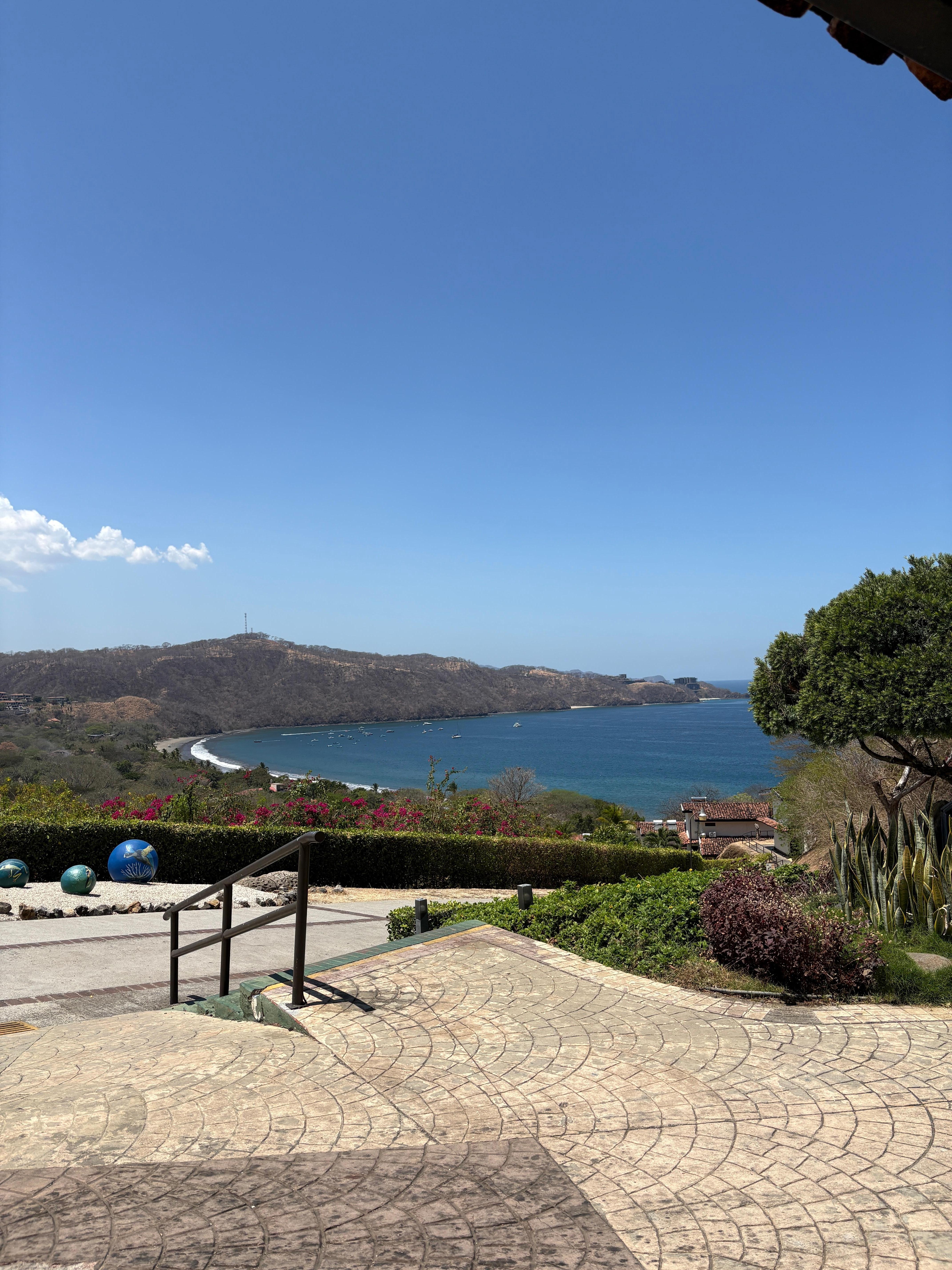 Near the main entrance of property 