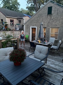 Another photo of the deck.