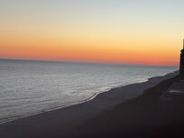 Sunset from balcony.