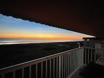 Sunrise views from the balcony