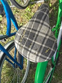 Holes in seat