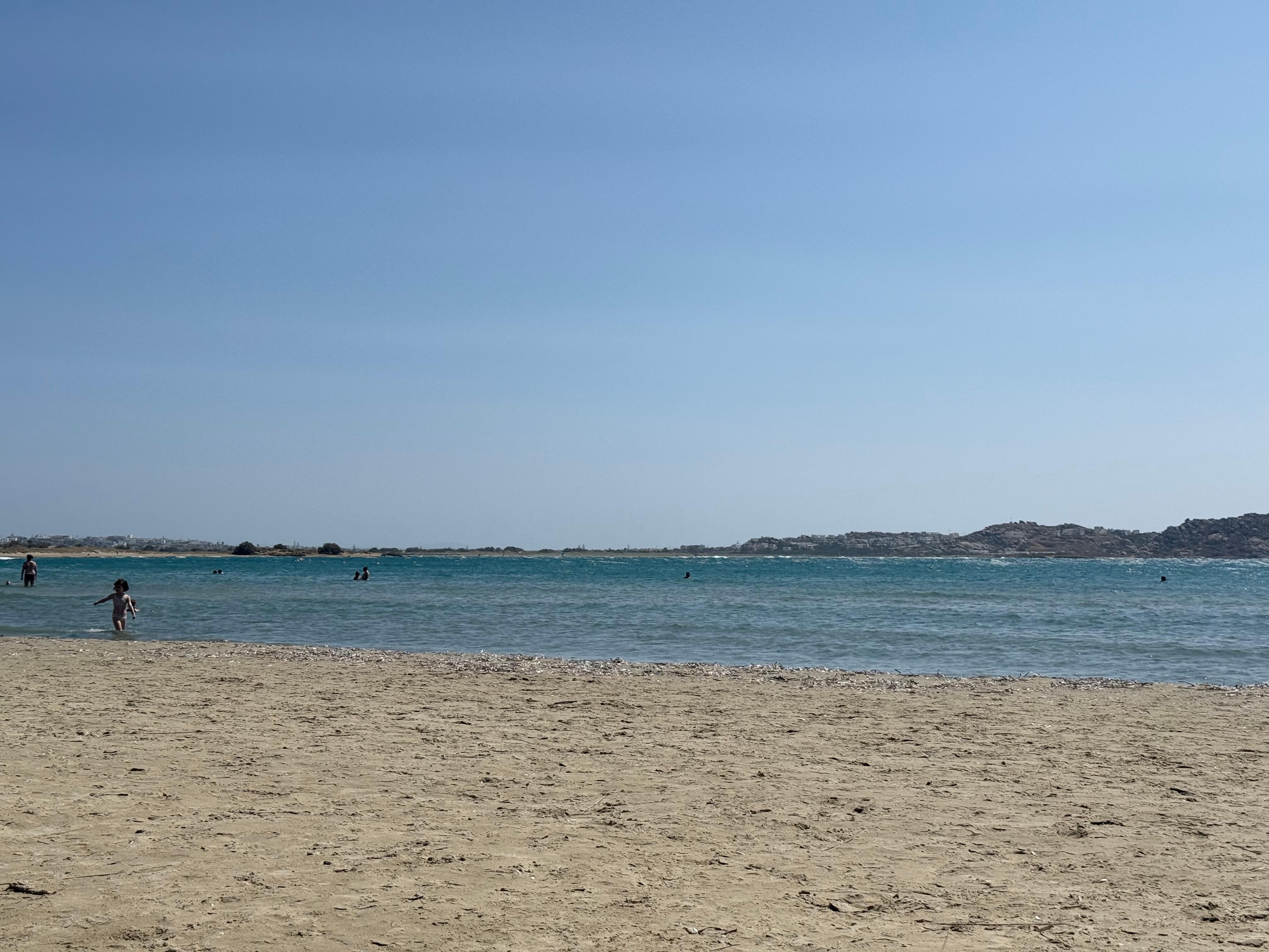 The beach nearby