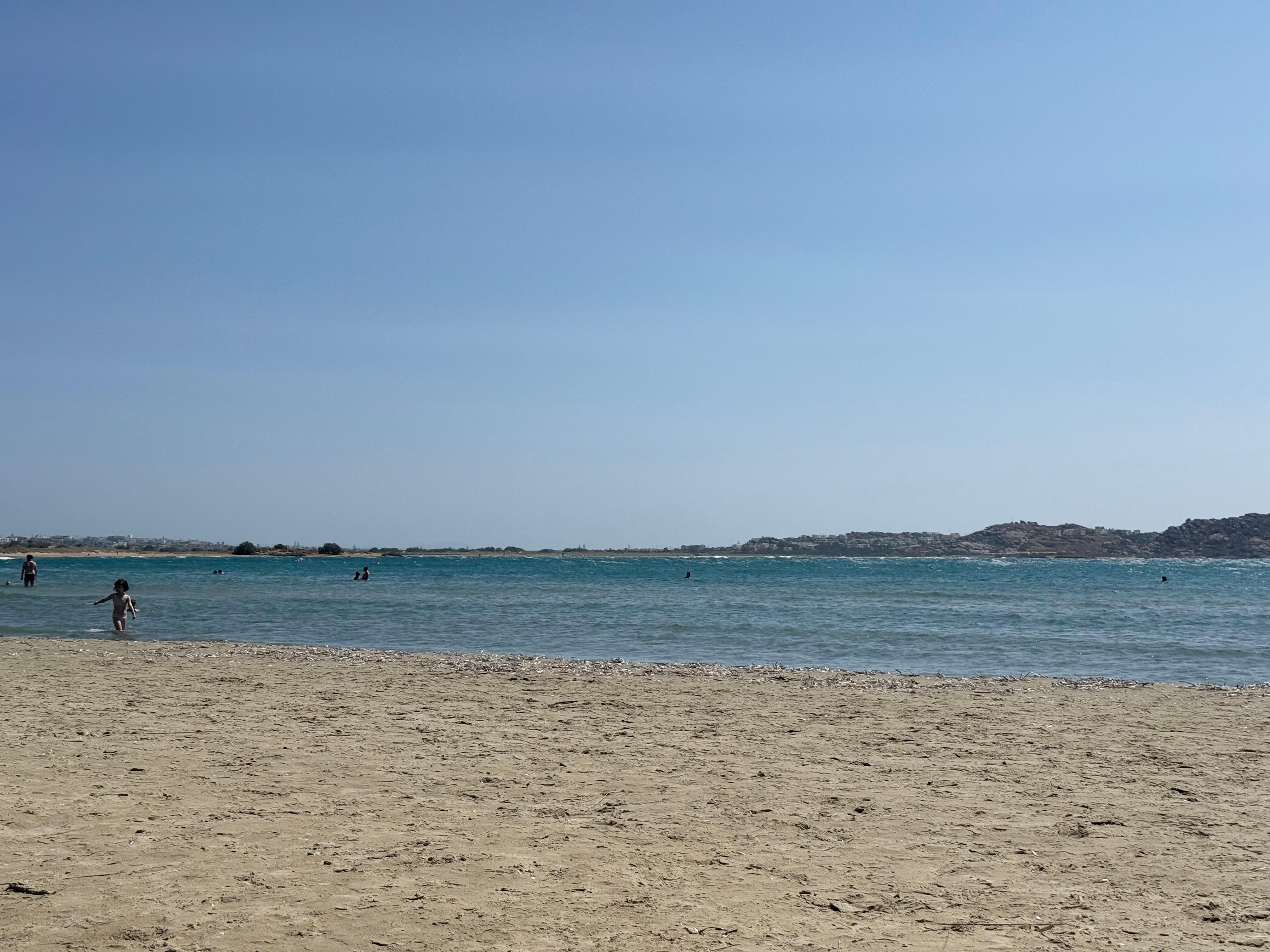 The beach nearby