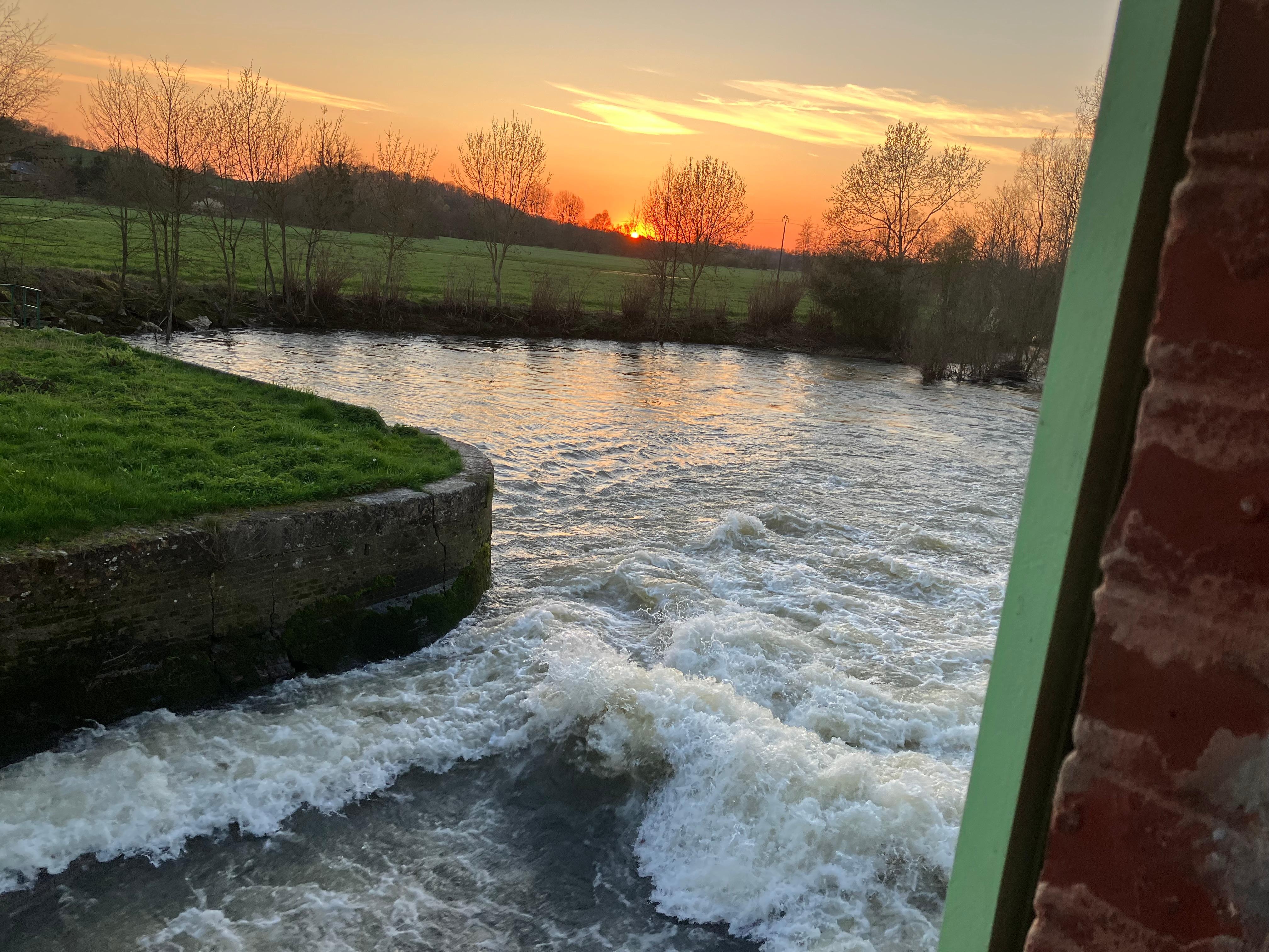 Uitzicht in de avond