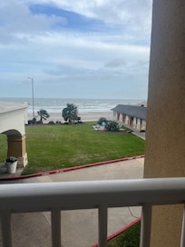 Nice beach view.