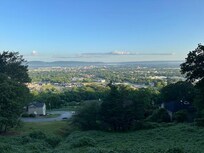 Morning sunlight overlooking Chattanooga Valley