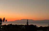 sunrise as seen from the yard