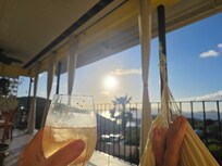 Hammock on the terrace
