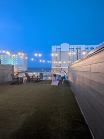 Rooftop deck
