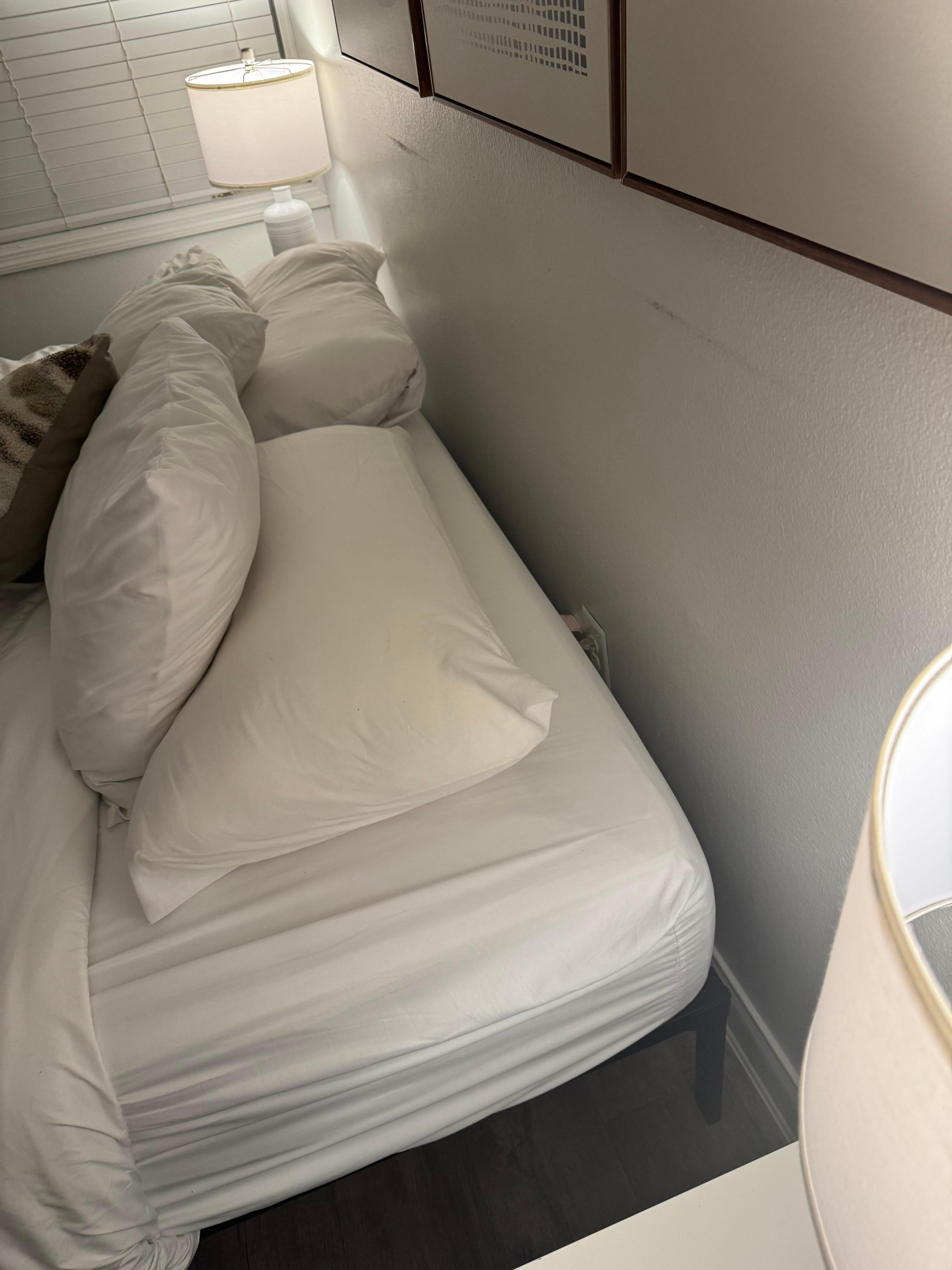 No headboard