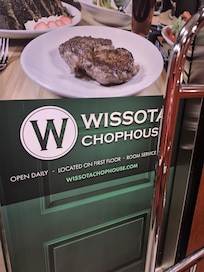 Restaurant in the hotel.. excellent food and service.delightful ambience.