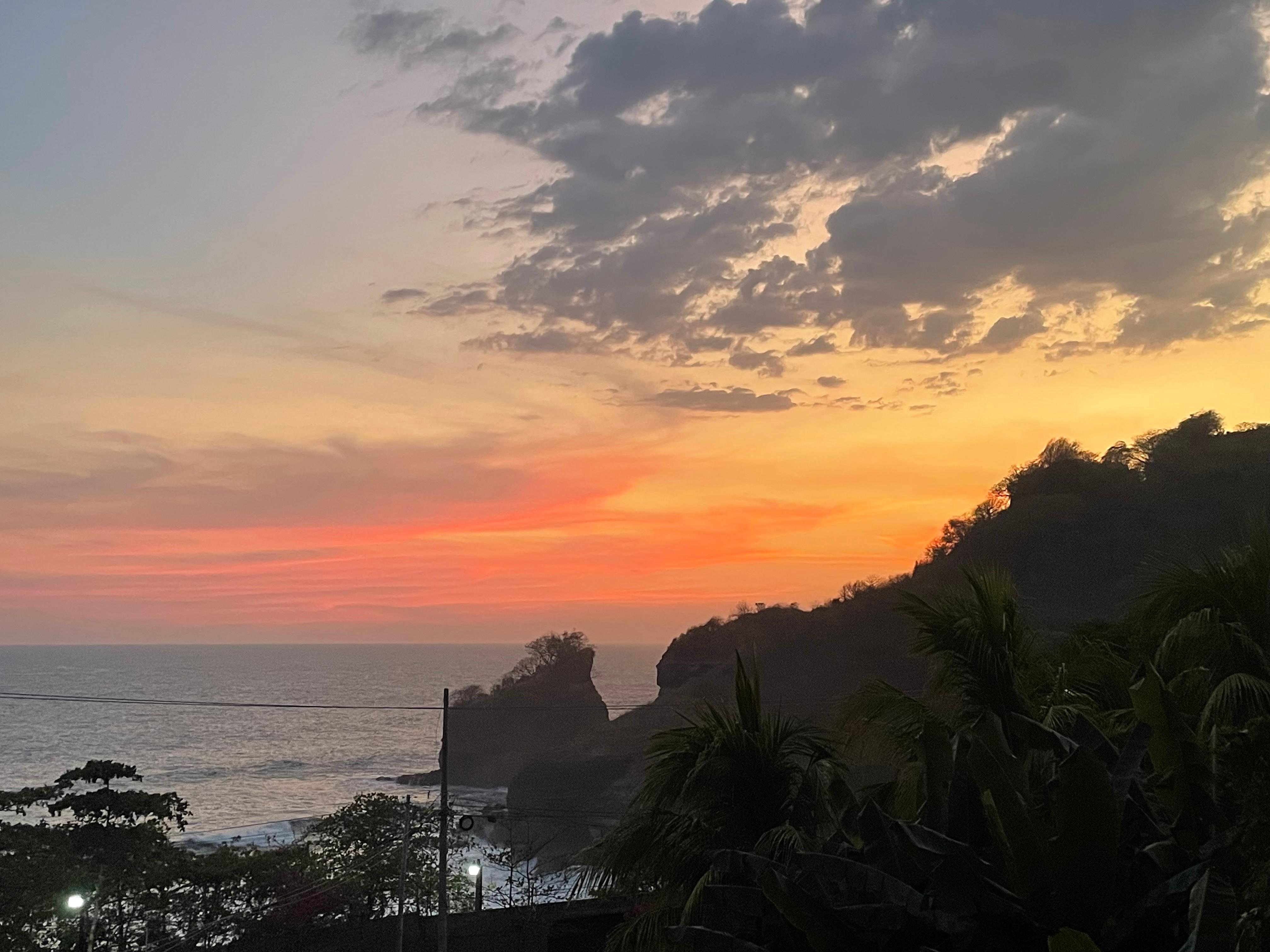 Breathtaking sunsets. 