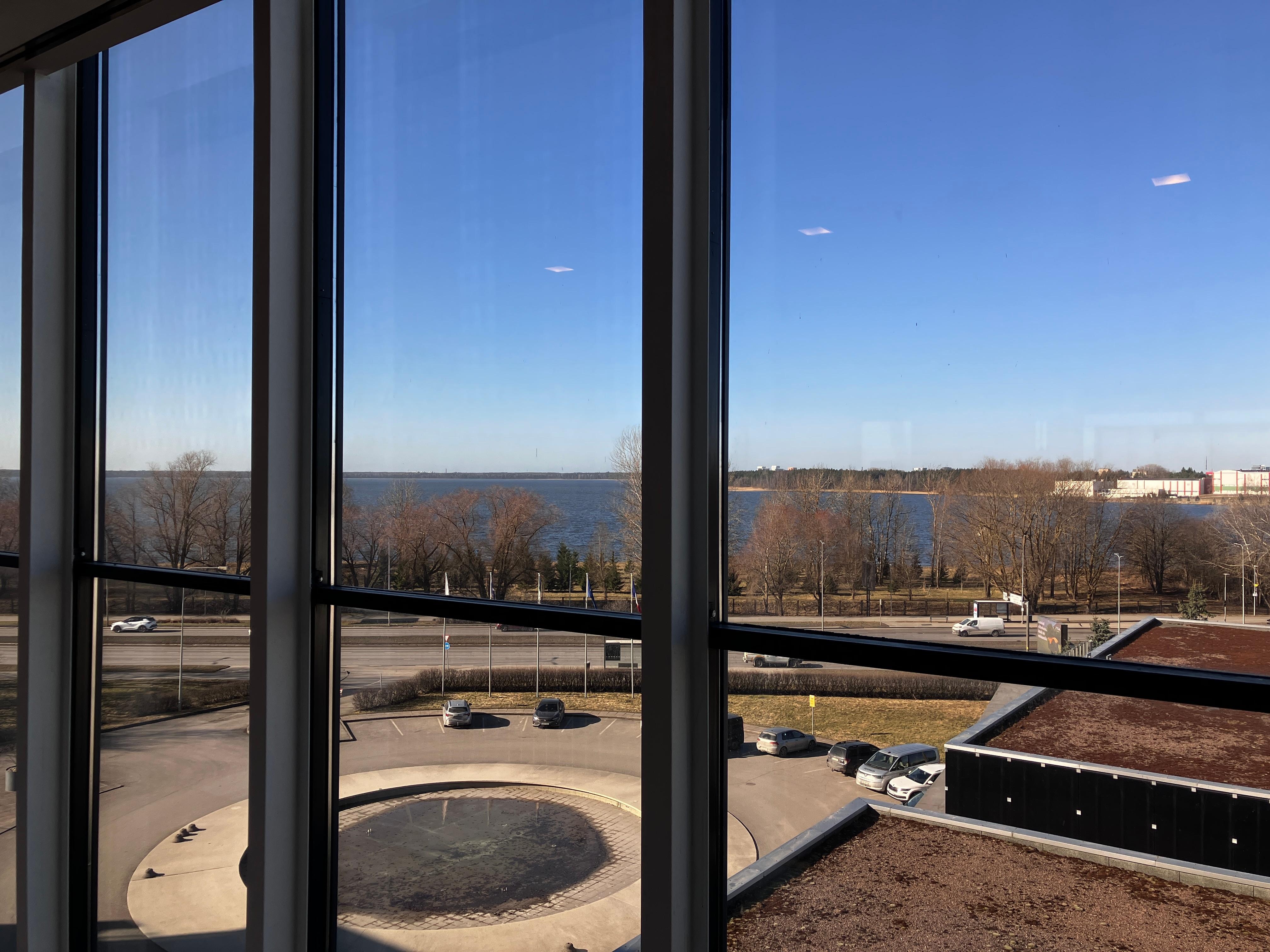 View from 5th floor landing 