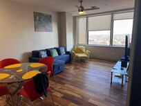 Living room with great view