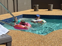 Cooling off.
