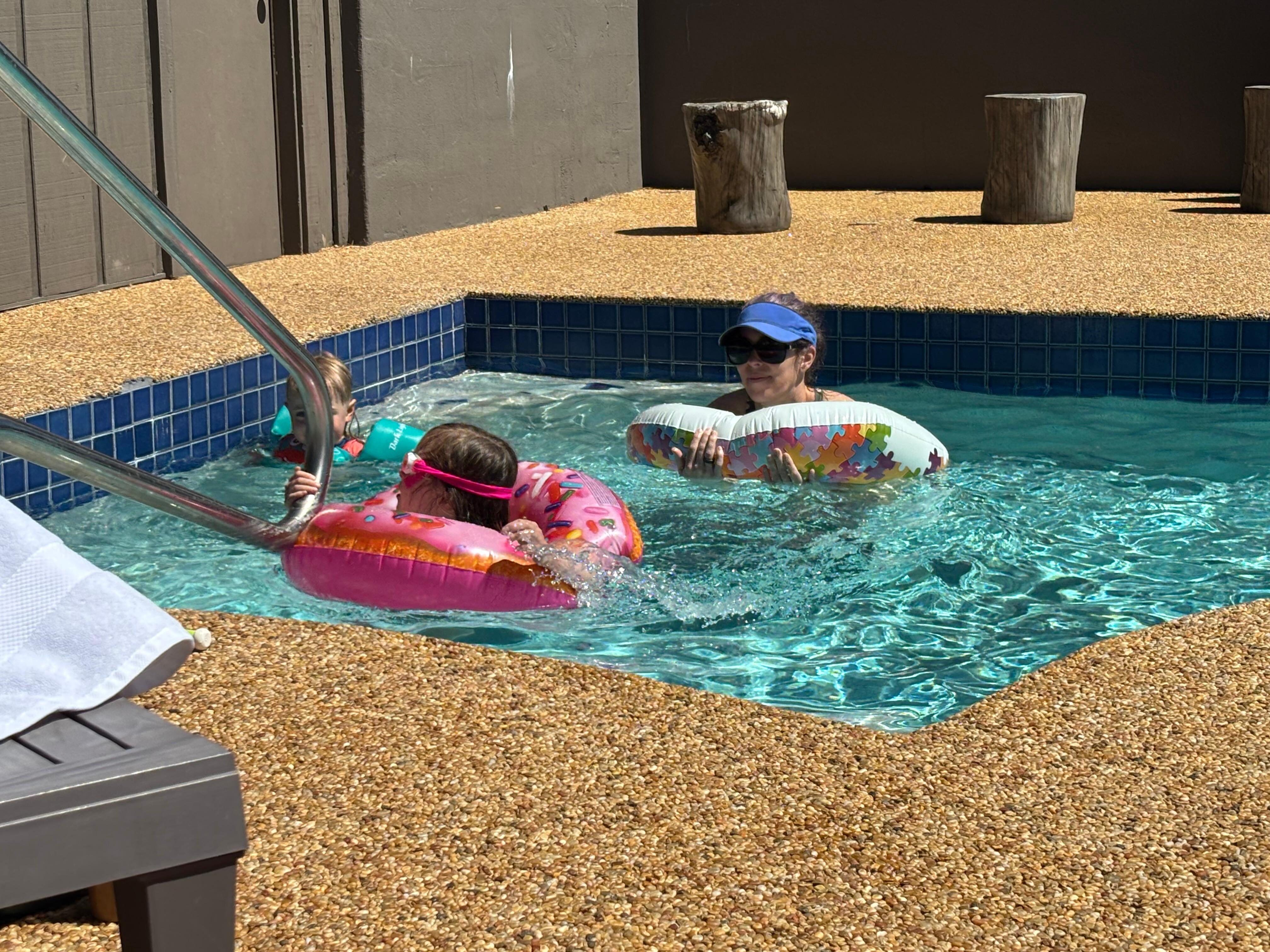 Cooling off.