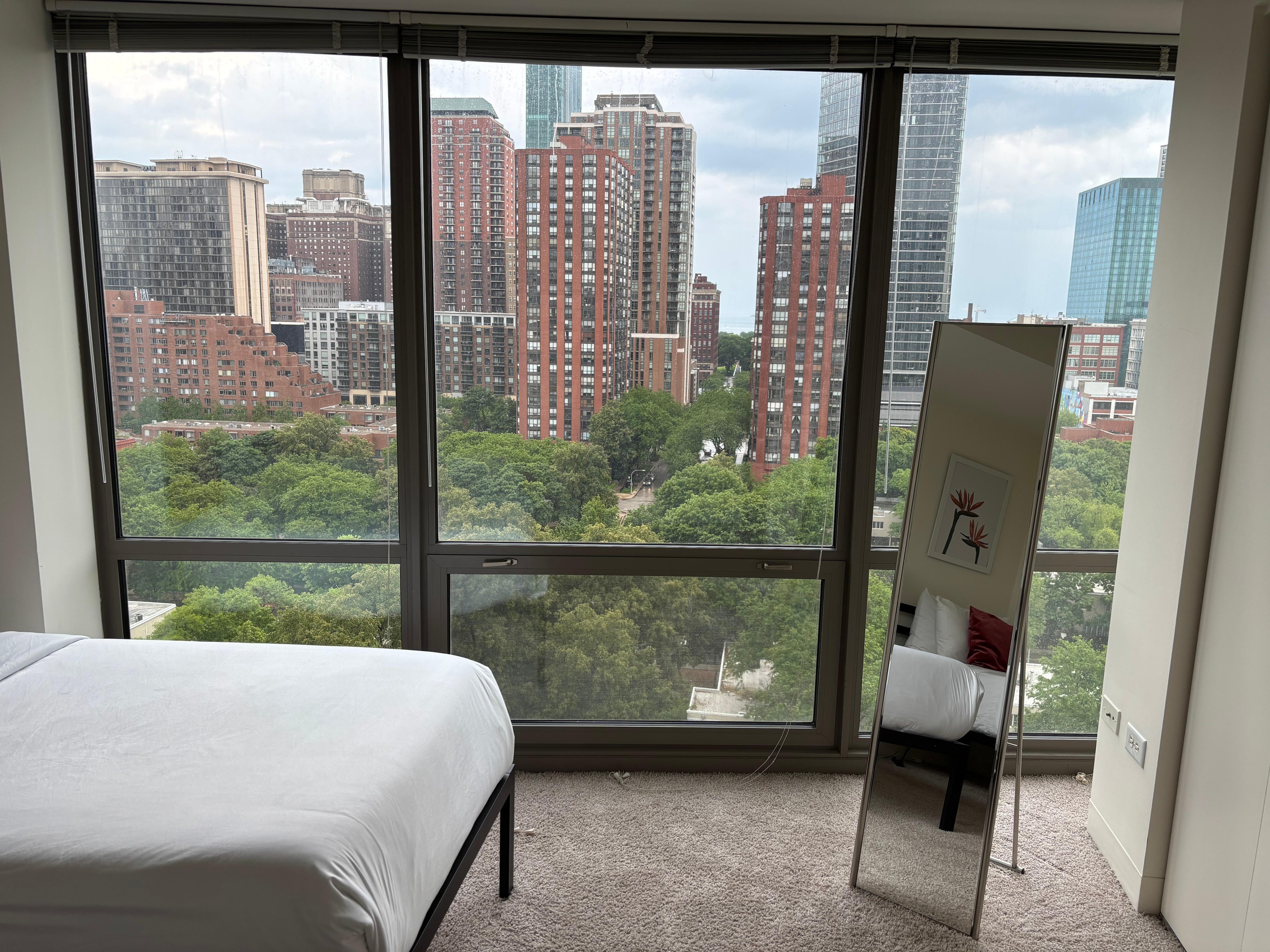 Bedroom with two twin beds
