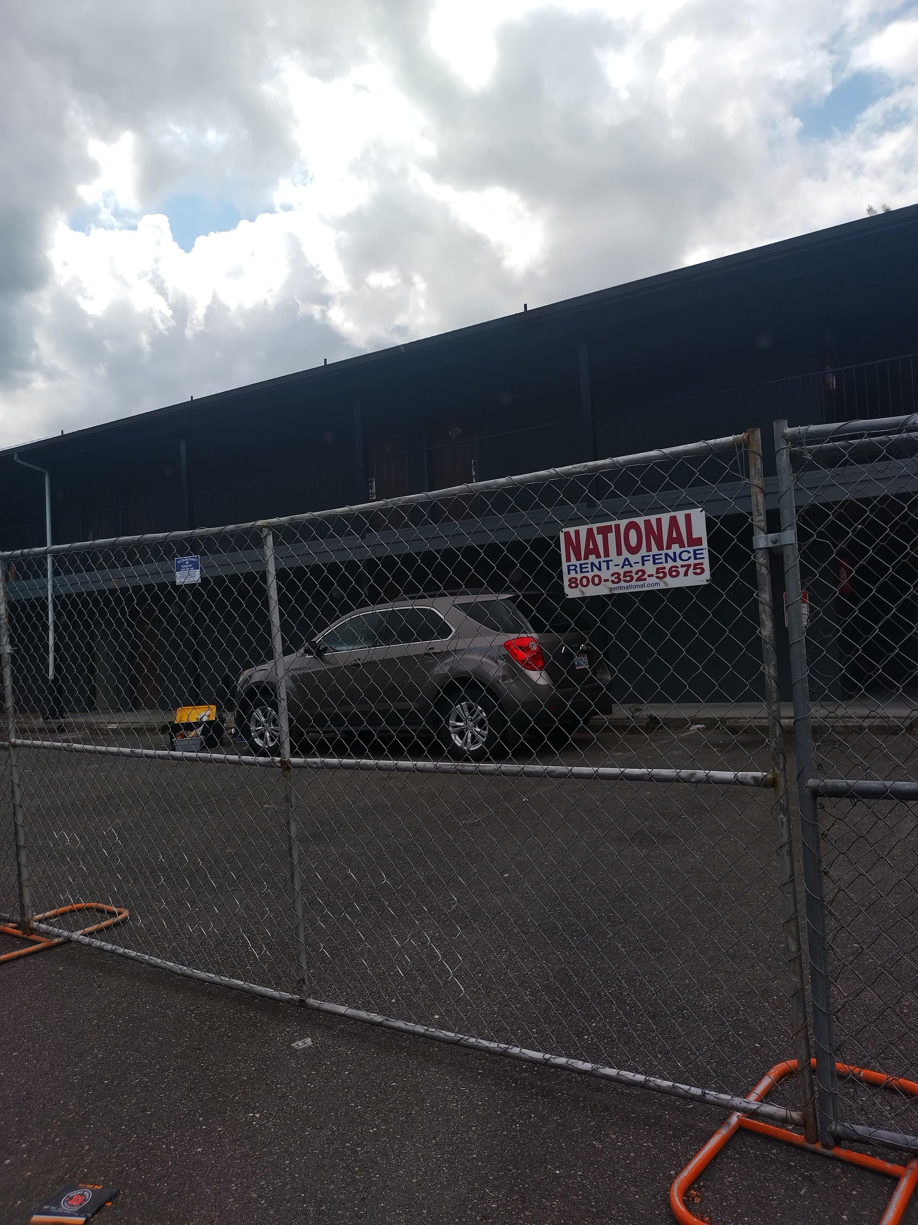Gated off area