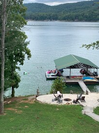 View from deck