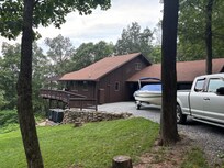 Plenty of room in the driveway.