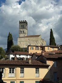 The church at Barga