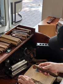 Cigar making in Little Havana area