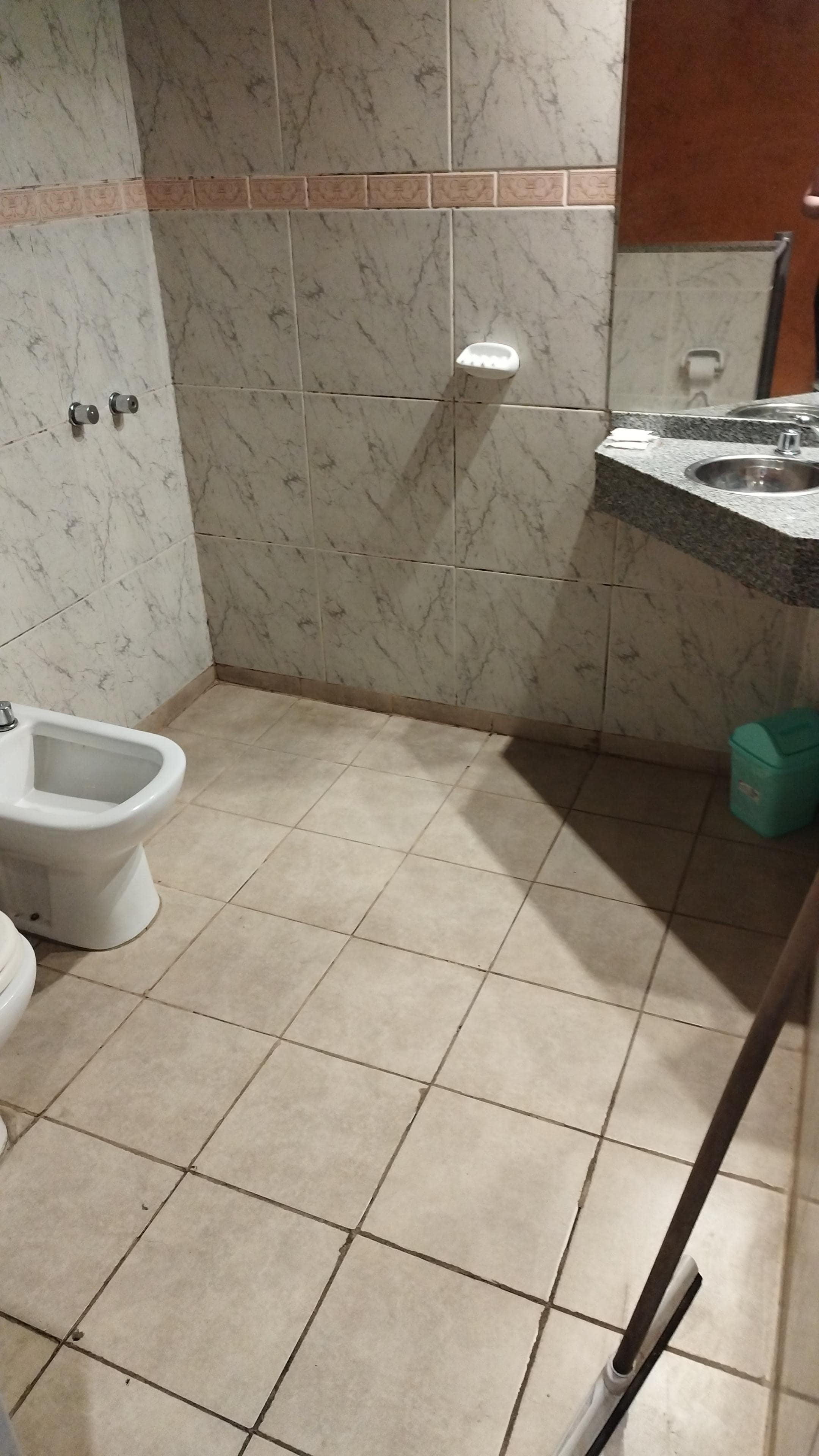 Estrutura do banheiro 