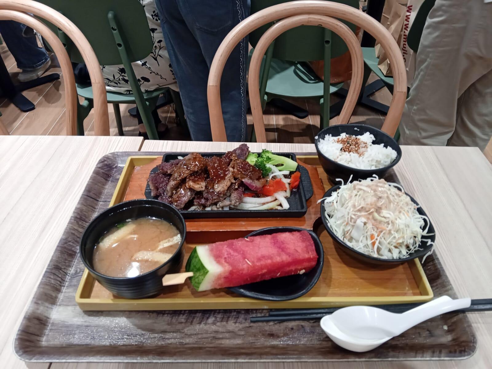 Lunch in Raffles City food court $SD14