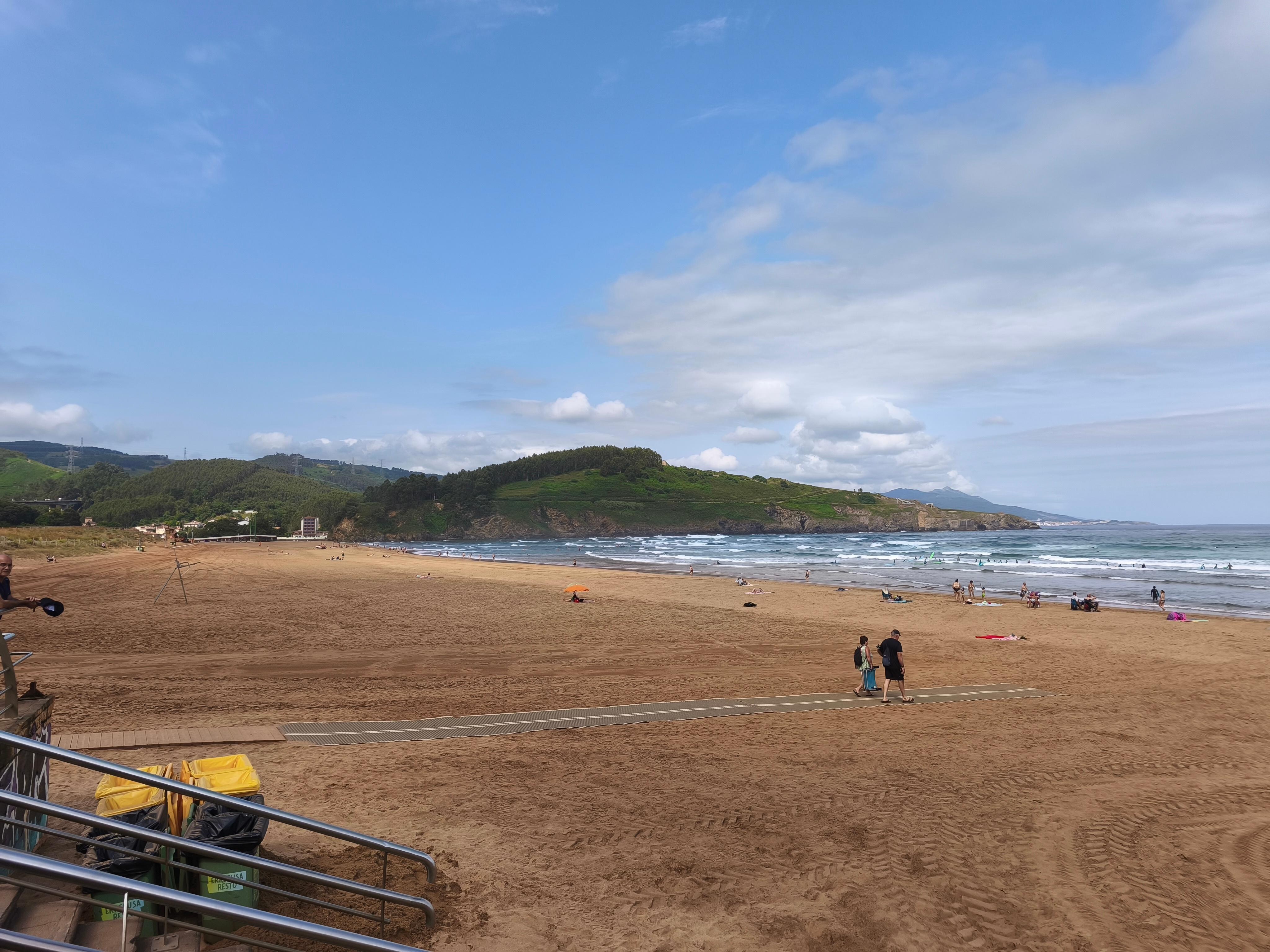 The beach 