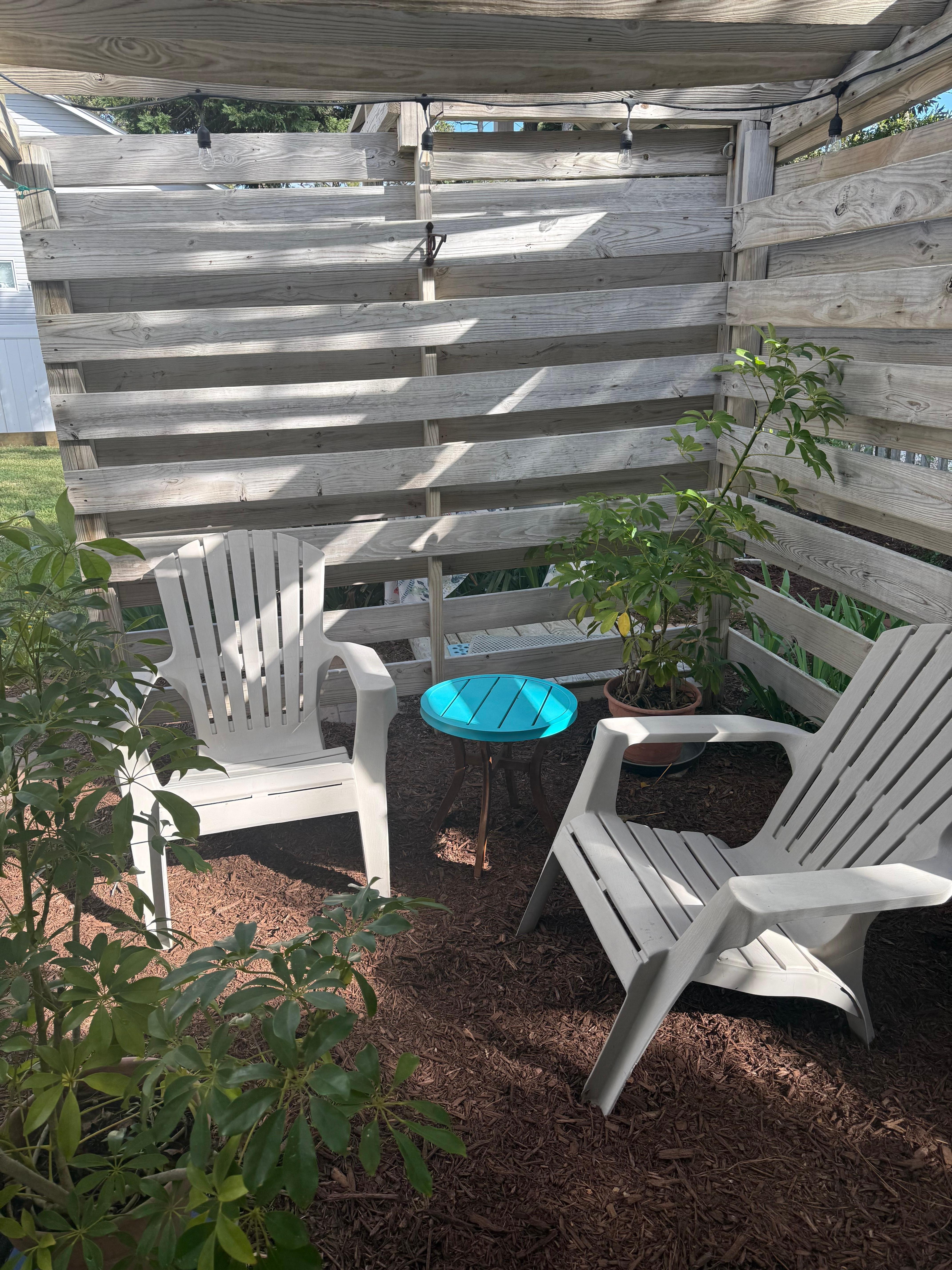 Loved the party lights in the evening 