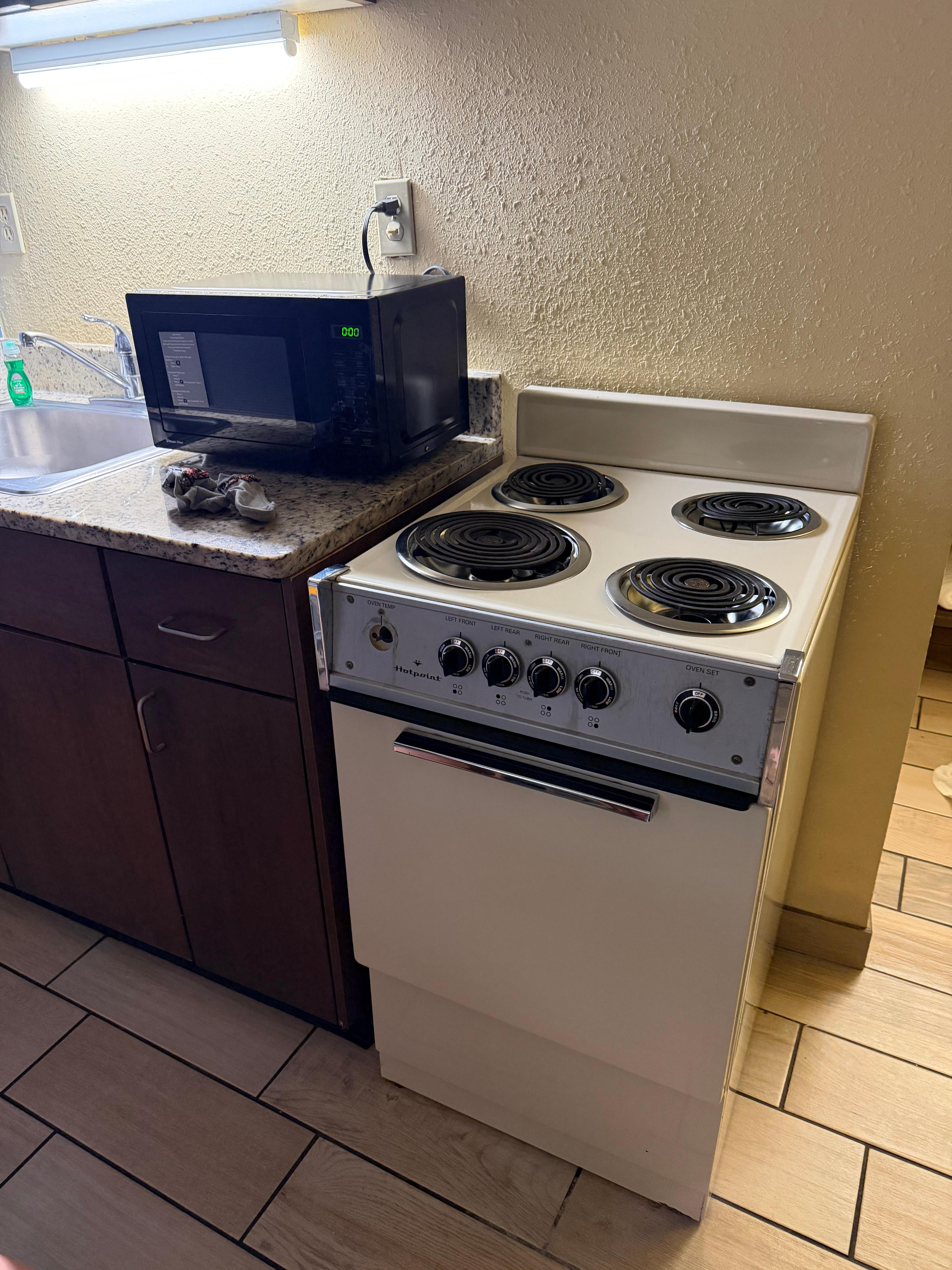 Knob missing on oven