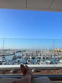 the balcony view