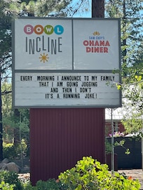 We loved spending a night out here.  The restaurant is excellent and the bowling is in great shape including the balls and shoes.