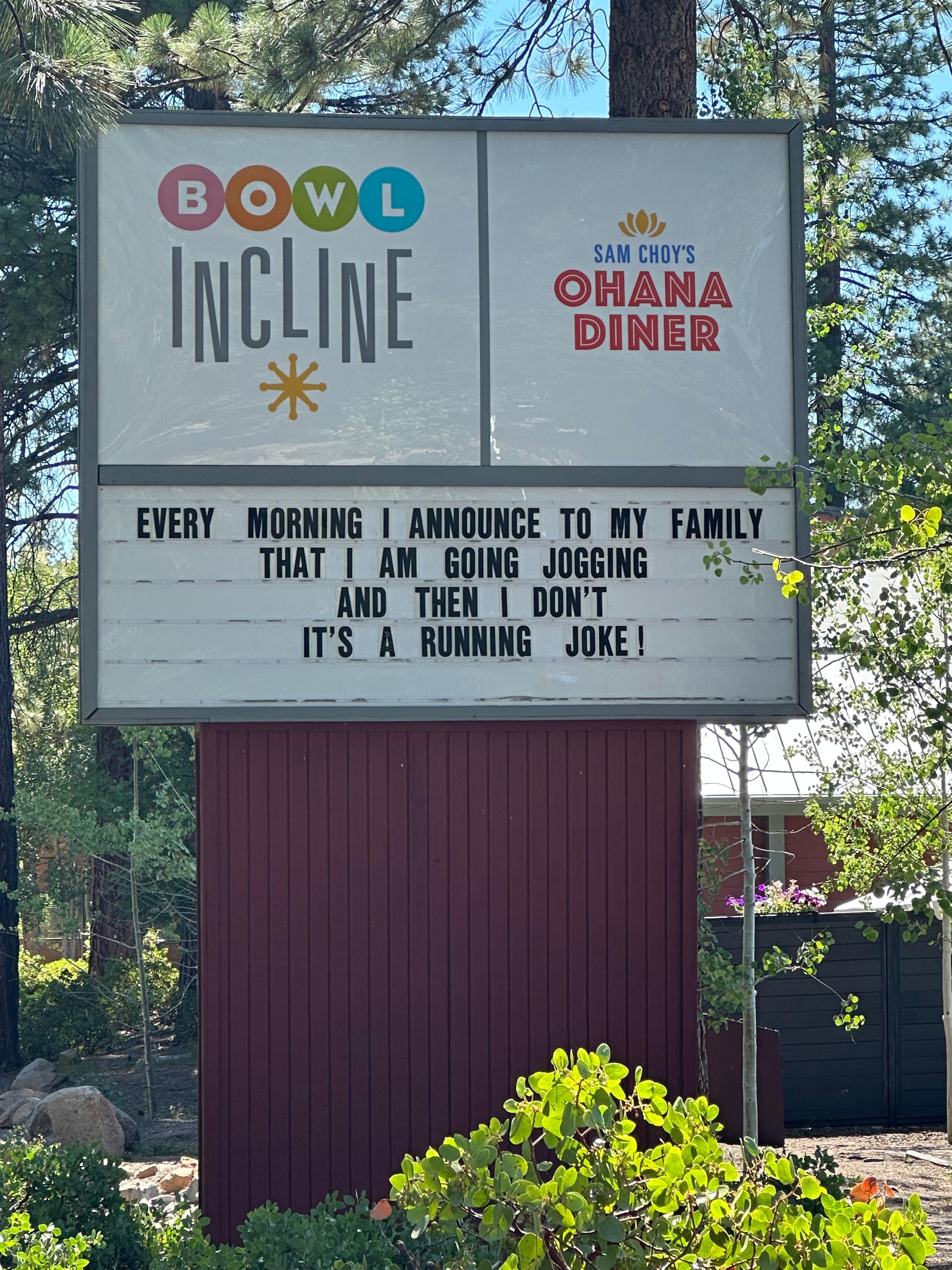 We loved spending a night out here.  The restaurant is excellent and the bowling is in great shape including the balls and shoes.