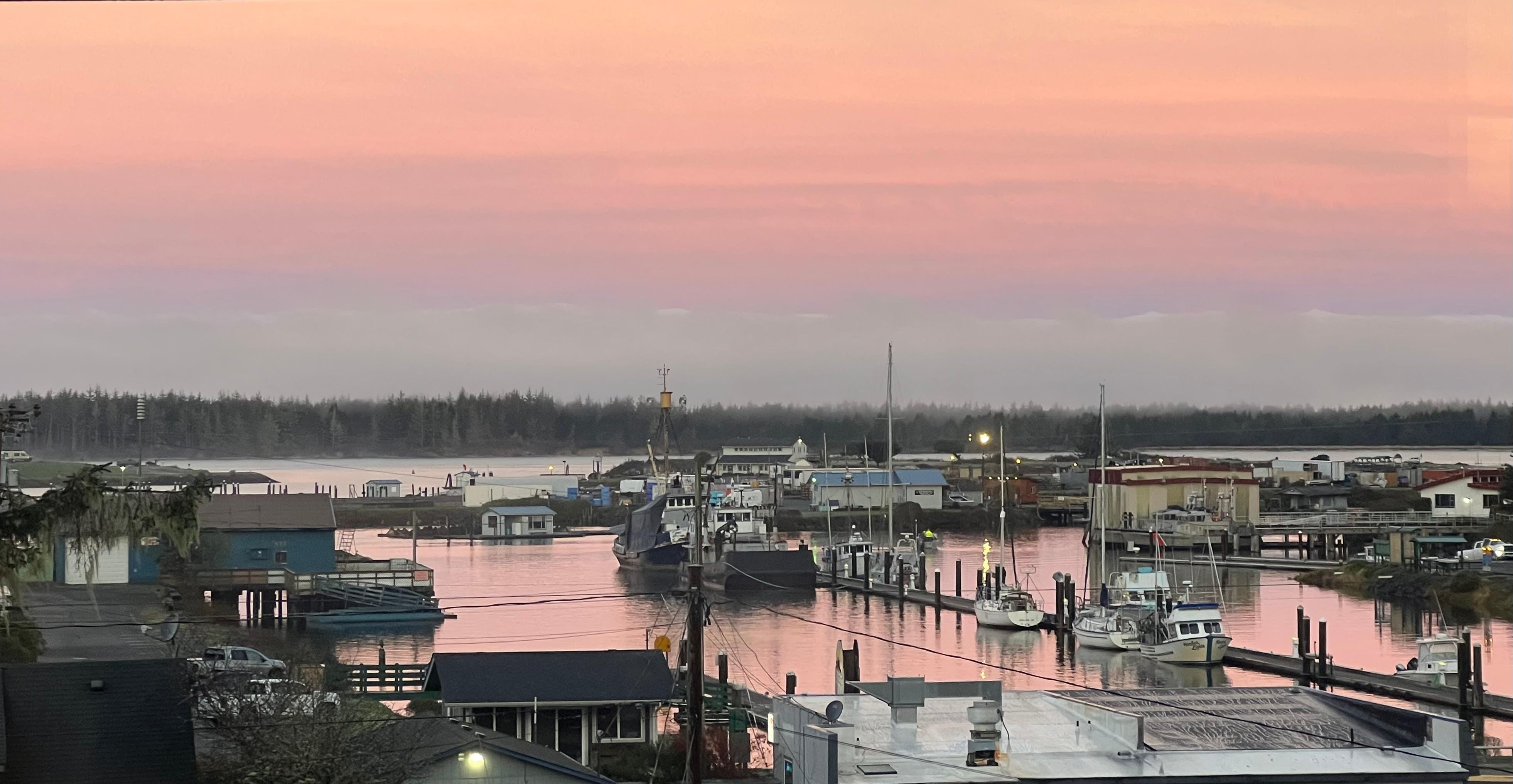 Beautiful view from the living room window