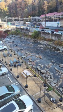 View from our balcony