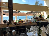 Restaurants and bars in the premises were excellent