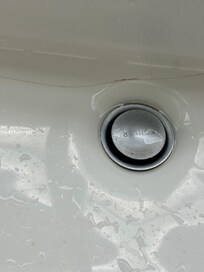 Cracked sink