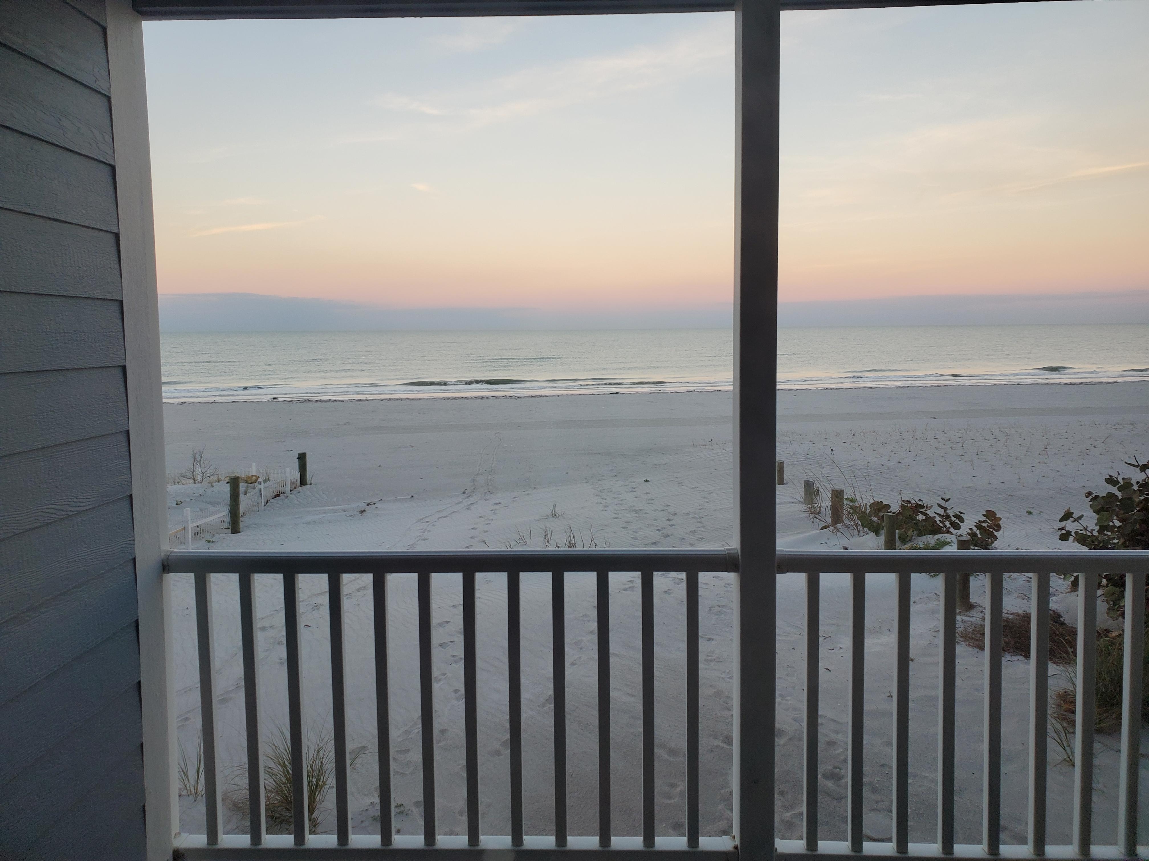 View from living room