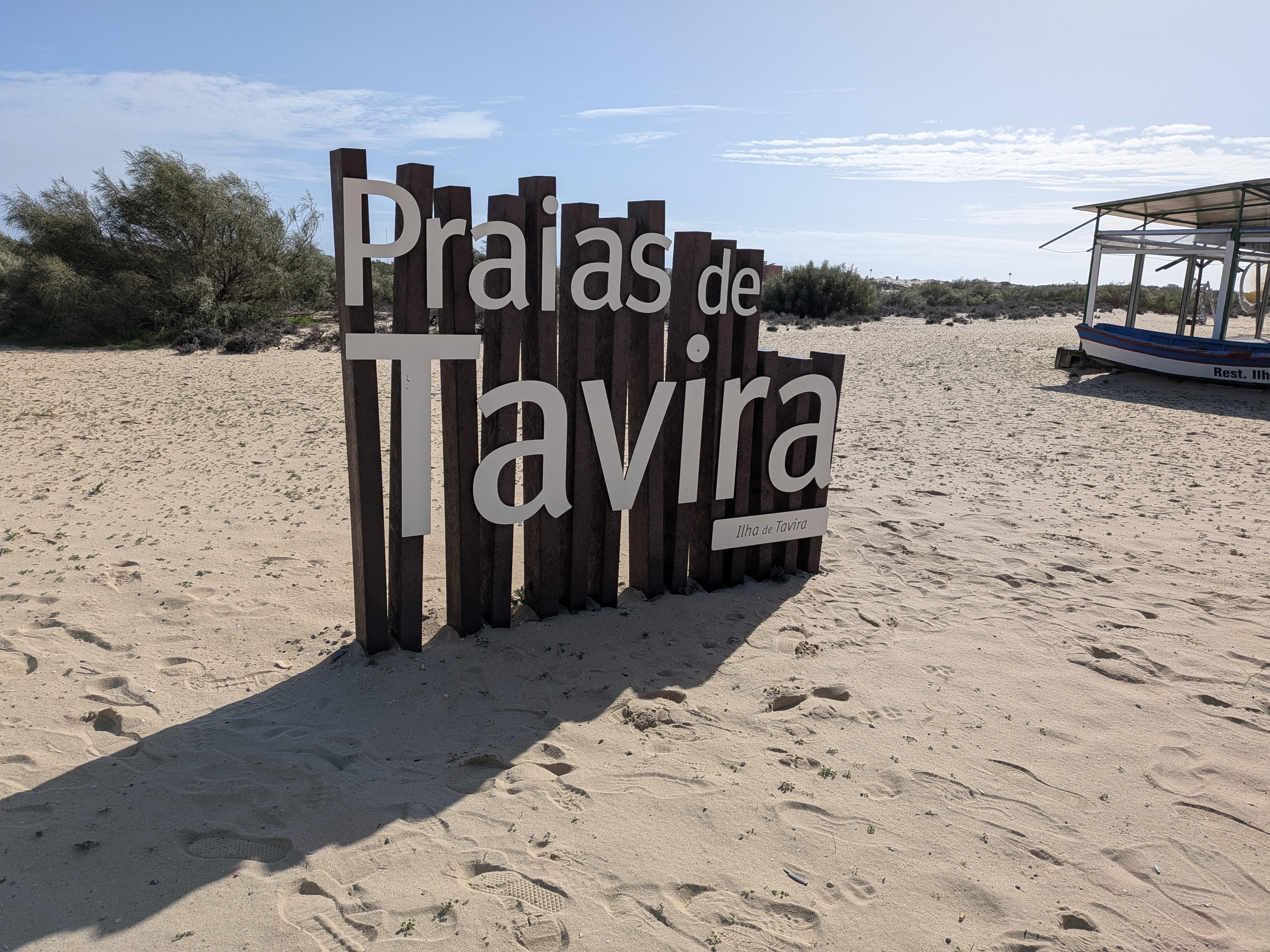 Tavira Island beach
