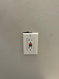 Holes in the wall upstairs with centipedes coming out them. They were everywhere.