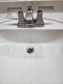 Leaking sink