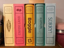 Just a few of the board games.