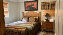 Spare bedroom downstairs, queen bed