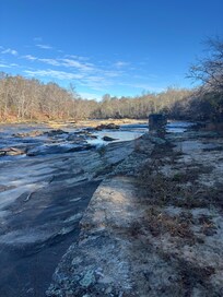 Thanksgiving morning hike along the river.