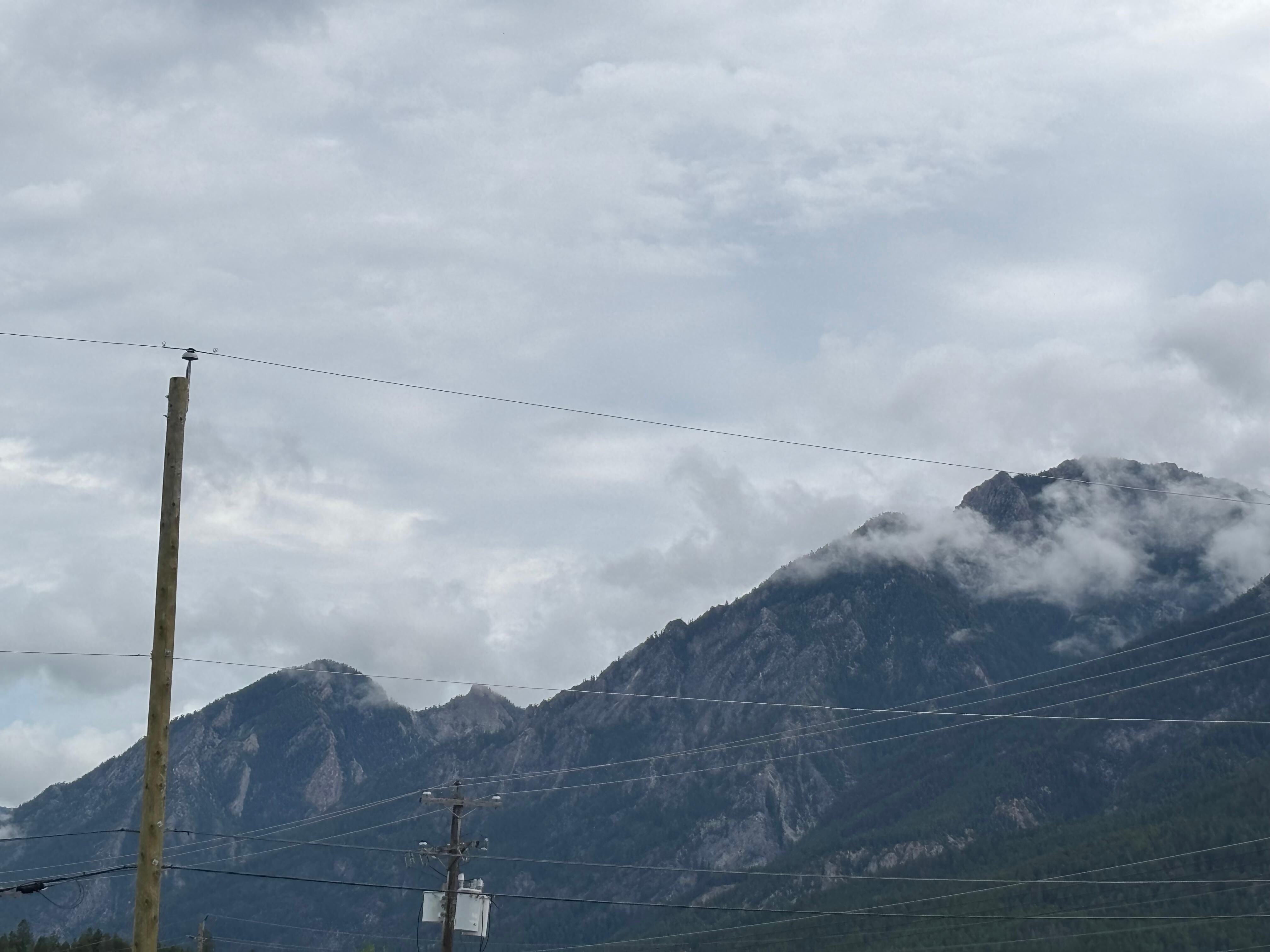 View of natural beauty of surrounding